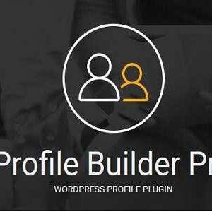 Profile Builder Pro GPL –WP Profile Plugin + Addons Latest Version