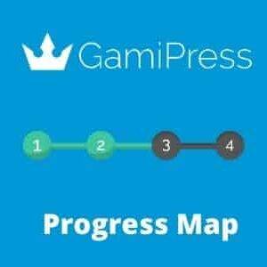 GamiPress Progress Map GPL –WordPress Plugin