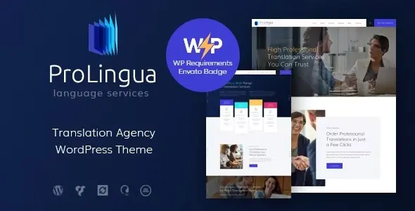 ProLingua Theme GPL –Translation Bureau & Interpreting Services WordPress Theme