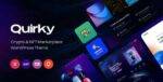 Quirky Theme GPL –NFT, Token & Blockchain WCFM Marketplace WordPress Theme