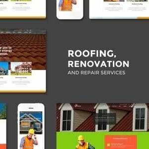 Roofing Theme GPL –Renovation & Repair Service WordPress Theme