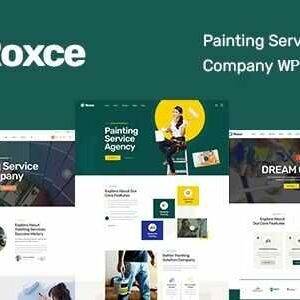 Roxce Theme GPL –Painting Services WordPress Theme + RTL