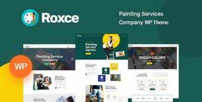Roxce Theme GPL –Painting Services WordPress Theme + RTL