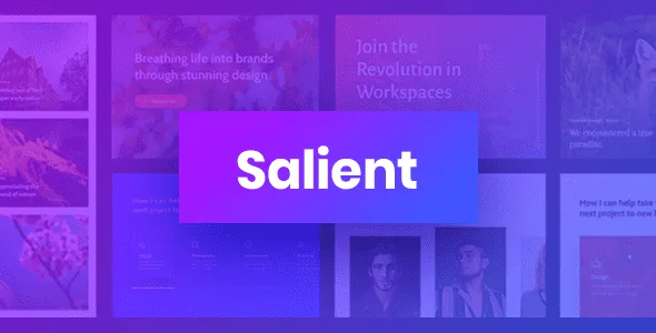 Salient Theme GPL –Responsive Multi-Purpose Websites