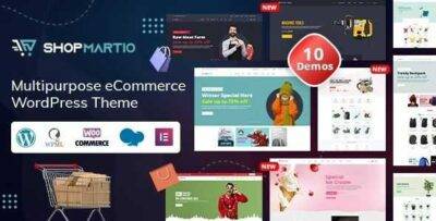 Shopmartio Theme GPL –Elementer Woocommerce WordPress Theme