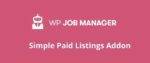 WP Job Manager Simple Paid Listings