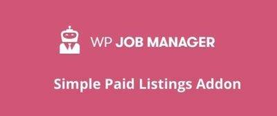 WP Job Manager Simple Paid Listings