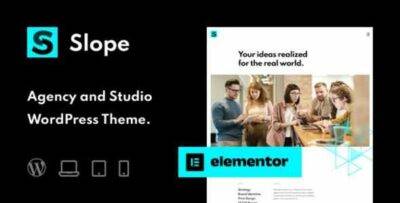 Slope Theme GPL –Agency & Studio WordPress Theme