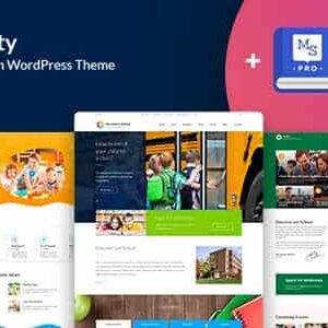 Smarty Theme GPL –School Kindergarten WordPress theme