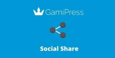 GamiPress Social Share GPL –WordPress Plugin