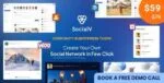 SocialV GPL –Social Network and Community BuddyPress Theme