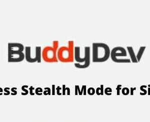 BuddyPress Stealth Mode for Site admin GPL