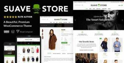 Suave Theme GPL –MultiPurpose WooCommerce Theme