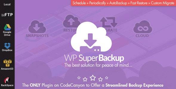Super Backup & Clone GPL –Migrate for WordPress