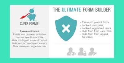 Super Forms Password Protect/User Lockout/Hide