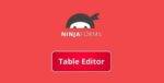 Ninja Forms Table Editor –GPL Extension