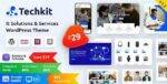 Techkit Theme GPL –Technology & IT Solutions WordPress Theme