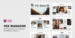 The Fox Theme GPL –Minimal WordPress Blog Magazine Websites