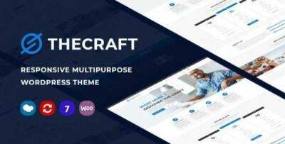 TheCraft Theme GPL –Responsive Multipurpose WordPress Theme