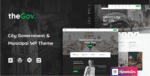 TheGov Theme GPL –Municipal and Government WordPress Website