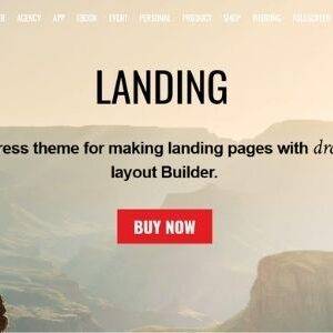 Themify Landing WordPress Theme GPL | Lifetime Activation | Auto Updates