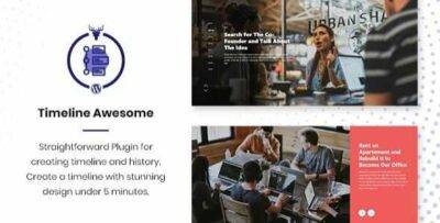 Timeline Awesome Pro GPL –Timeline and History WordPress Plugin