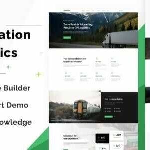 Transflash Theme GPL –Transportation and Logistics WordPress Theme