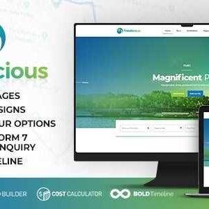 Travelicious Theme GPL –Tour Operator WordPress Theme
