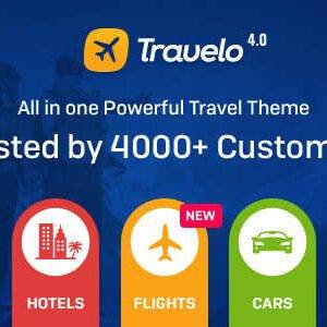 Travelo Theme GPL –Travel/Tour Booking Responsive WordPress Websites