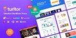 Turitor Theme GPL –Create LMS & Education WordPress Websites