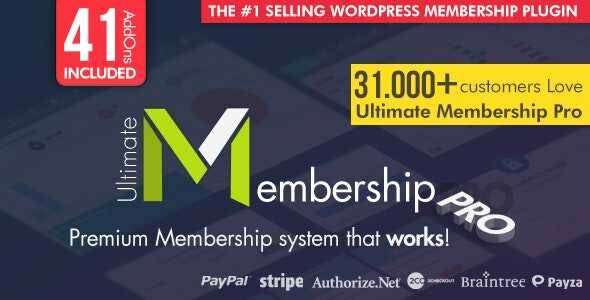 Ultimate Membership Pro GPL –WP Membership Plugin Latest Version