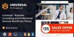 Universal Theme GPL –Business Consulting and Professional Services WordPress Theme