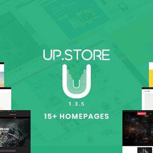 UpStore Theme GPL –Responsive Multi-Purpose WordPress Theme
