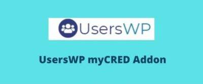 UsersWP myCRED Addon GPL