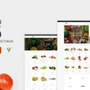 Vegan Food Theme GPL –Organic Store Responsive WooCommerce WP Theme