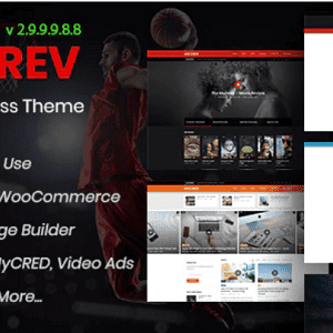 VidoRev GPL –Video WordPress Theme