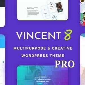 Vincent Eight Theme GPL –Responsive Multipurpose WordPress Theme