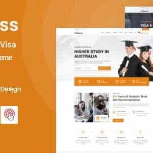 Visapass Theme GPL –Immigration Consulting WordPress Theme