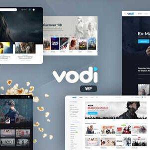 Vodi Theme GPL –Video WordPress Theme for Movies & TV Shows