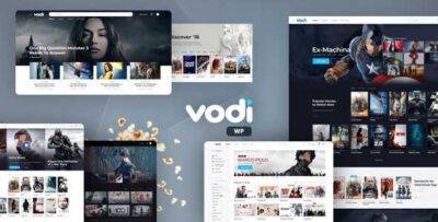 Vodi Theme GPL –Video WordPress Theme for Movies & TV Shows