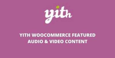YITH WooCommerece Featured Audio Video Content