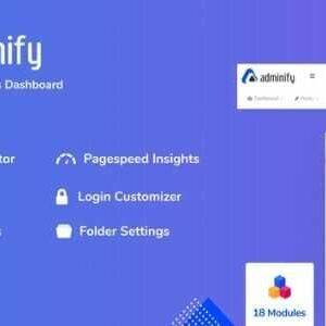 WP Adminify Pro GPL –Toolkit for WordPress Dashboard
