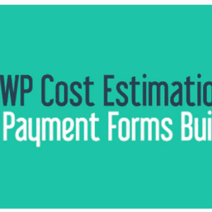WP Cost Estimation & Payment Forms Builder