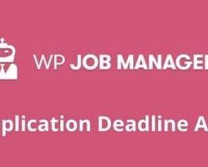 WP Job Manager Application Deadline