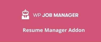 WP Job Manager Resume Manager Addon GPL