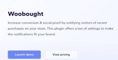 Woobought Pro GPL –Increase conversion & social proof