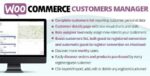 WooCommerce Customers Manager GPL Plugin