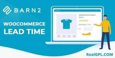 WooCommerce Lead Time GPL –By Barn2Media