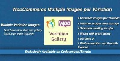 WooCommerce Multiple Images Per Variation