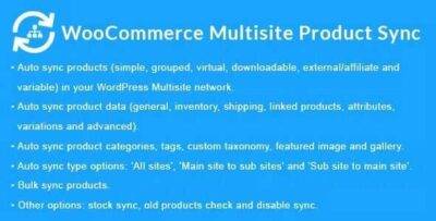WooCommerce Multisite Product Sync GPL